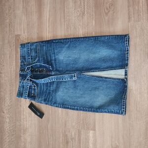New Veronica Beard Jean Skirt